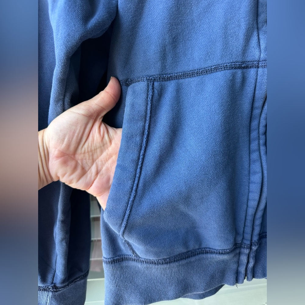 American Eagle Outfitters Zip-Up Fleece Lined Waffle-Knit Hood 2014 - Picture 8 of 11
